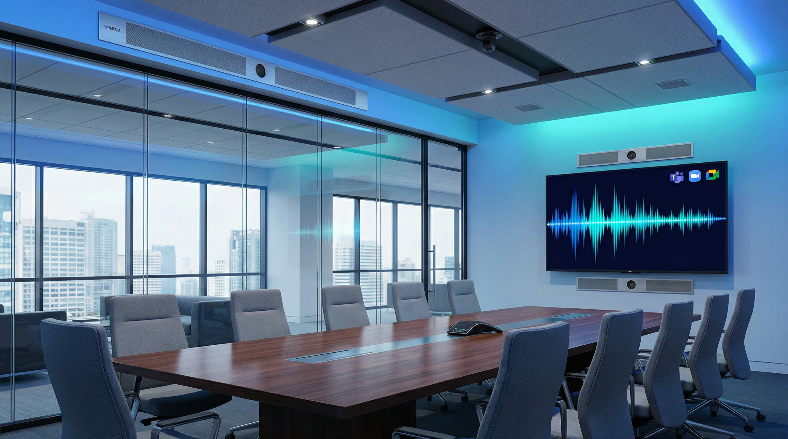 專業視訊會議室解決方案 - Yamaha UC 設備展示